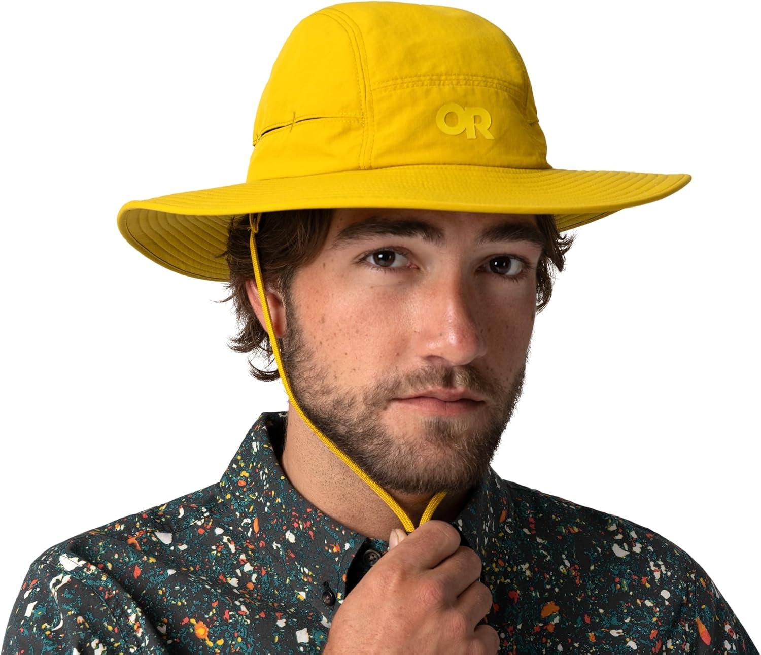 imageOutdoor Research Sunbriolet Sun Hat UPF 50 Breathable amp MoistureWicking Safari Hiking Hat for Men amp Women SPF HeadwearAmber