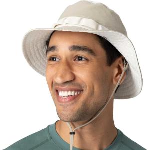 Outdoor Research Insect Shield Bucket Hat | Lightweight Bug Repellent Hat, UPF 50+ Sun Protection, Breathable Mesh Venting(Pro Khaki/Sand)