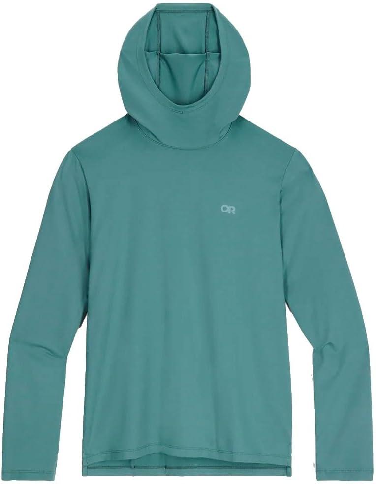 imageOutdoor Research Mens ActiveIce Spectrum Sun Hoodie Self Cooling Quick Dry 3 Panel Hood UPF 50 Standard FitNeptune
