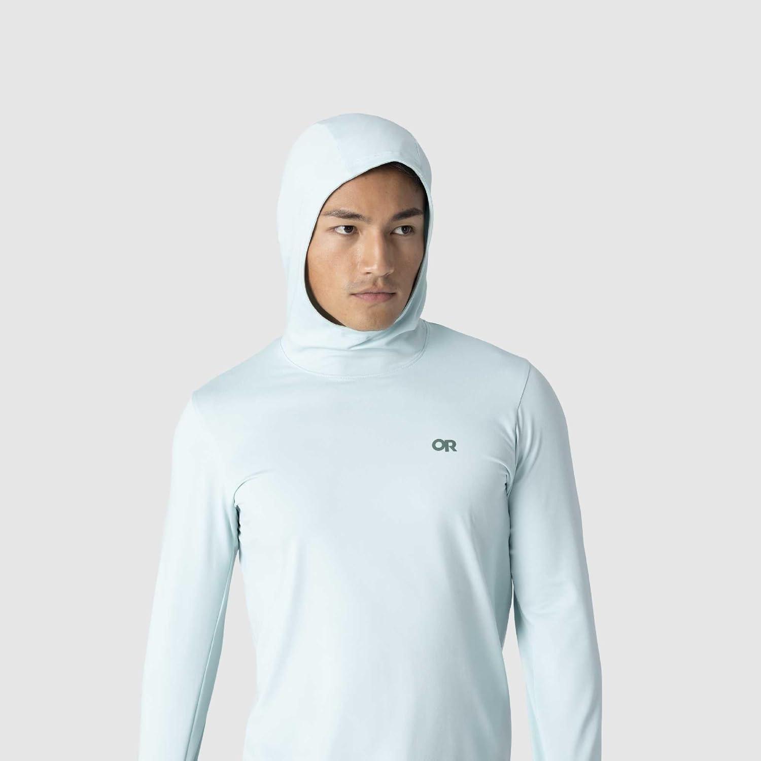 imageOutdoor Research Mens ActiveIce Spectrum Sun Hoodie Self Cooling Quick Dry 3 Panel Hood UPF 50 Standard FitTidal