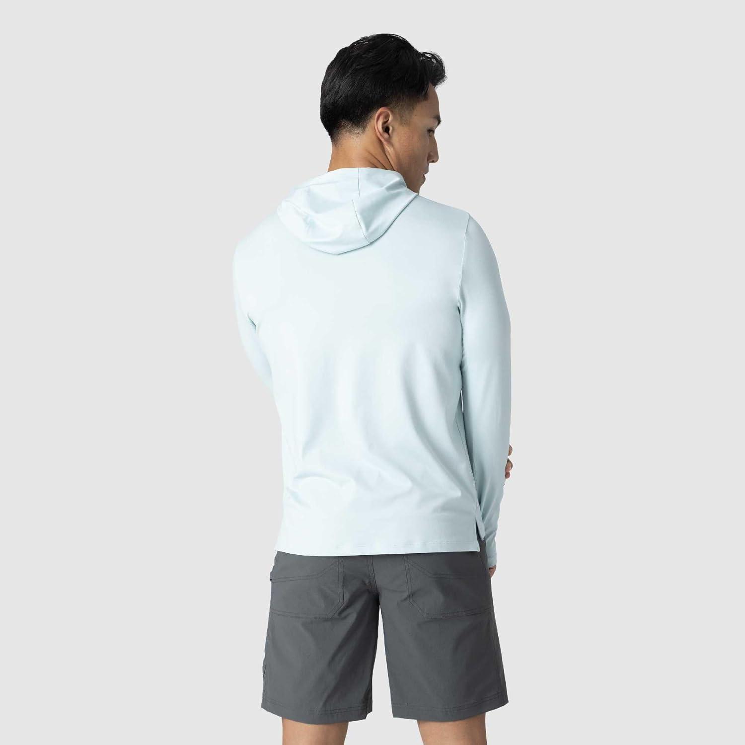 imageOutdoor Research Mens ActiveIce Spectrum Sun Hoodie Self Cooling Quick Dry 3 Panel Hood UPF 50 Standard FitTidal