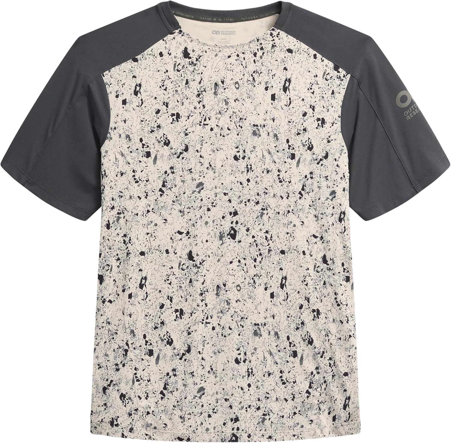 imageOutdoor Research Mens Freewheel MTB Short Sleeve JerseyStormOyster Creekside Print
