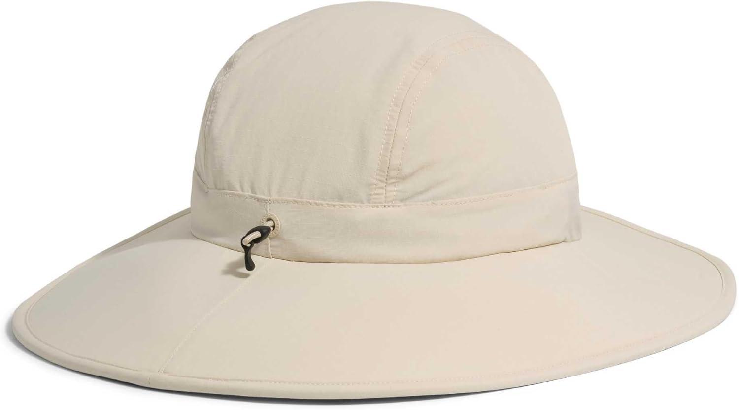 imageOutdoor Research Womens Oasis Sun Hat Wide Brim Lightweight UPF 50 Sun Protection Hat for Hiking amp Golf Chin StrapSand