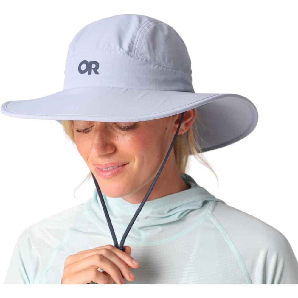 imageOutdoor Research Womens Oasis Sun Hat Wide Brim Lightweight UPF 50 Sun Protection Hat for Hiking amp Golf Chin StrapFjord