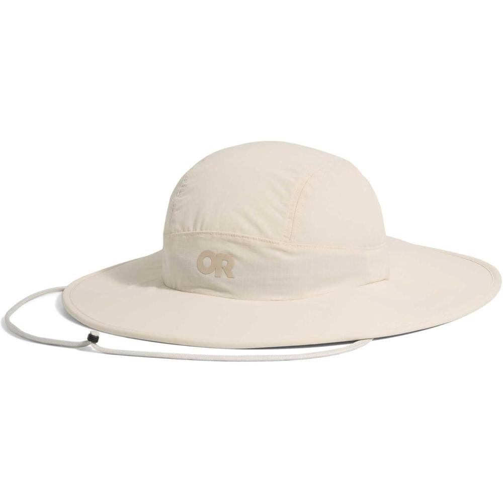 imageOutdoor Research Womens Oasis Sun Hat Wide Brim Lightweight UPF 50 Sun Protection Hat for Hiking amp Golf Chin StrapSand