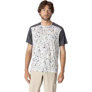 Outdoor Research Men’s Freewheel MTB Short Sleeve Jersey(Storm/Oyster Creekside Print)
