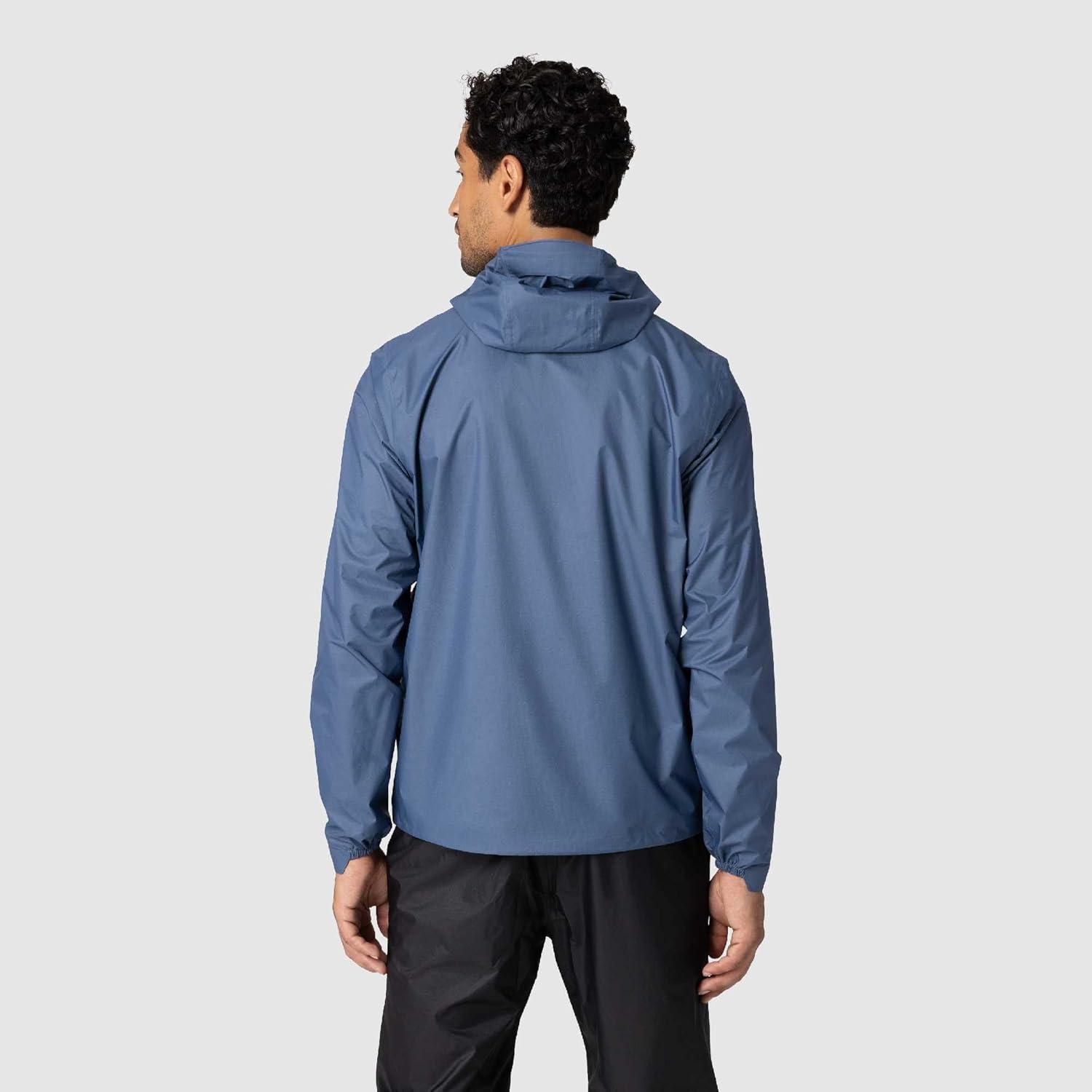 imageOutdoor Research Mens Helium UL Jacket Lightweight Waterproof Rain Jacket Breathable Windproof Fully Seam TapedSkyline