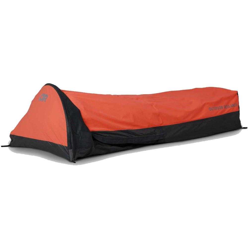imageOutdoor Research Alpine XT Bivy Waterproof Backpacking Single Person Trekking Pole Tent Extra Headspace NoSeeUm ScreenSpice