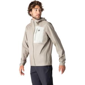 Outdoor Research Men’s Helium UL Jacket | Lightweight Waterproof Rain Jacket, Breathable, Windproof, Fully Seam Taped(Pro Khaki)
