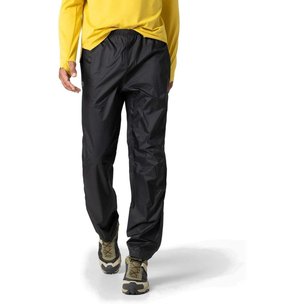 imageOutdoor Research Mens Helium UL Pant  Waterproof amp Windproof Lightweight Breathable Pants Fully Seam Sealed Zip AnklesBlack
