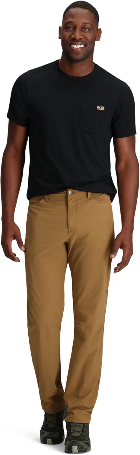 imageOutdoor Research Mens Ferrosi Pants 32 Inseam Hiking Tech Pants Weather Resistant UPF 50 Sun ProtectionCoyote