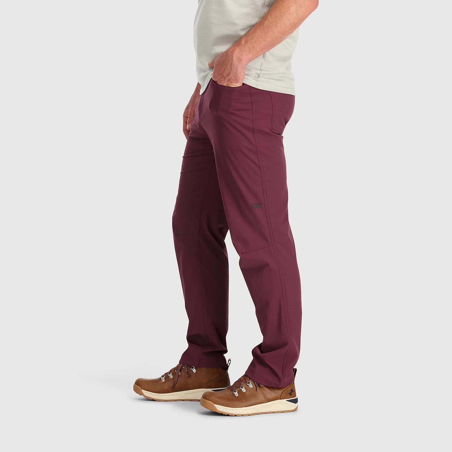 imageOutdoor Research Mens Ferrosi Pants 32 Inseam Hiking Tech Pants Weather Resistant UPF 50 Sun ProtectionPewter