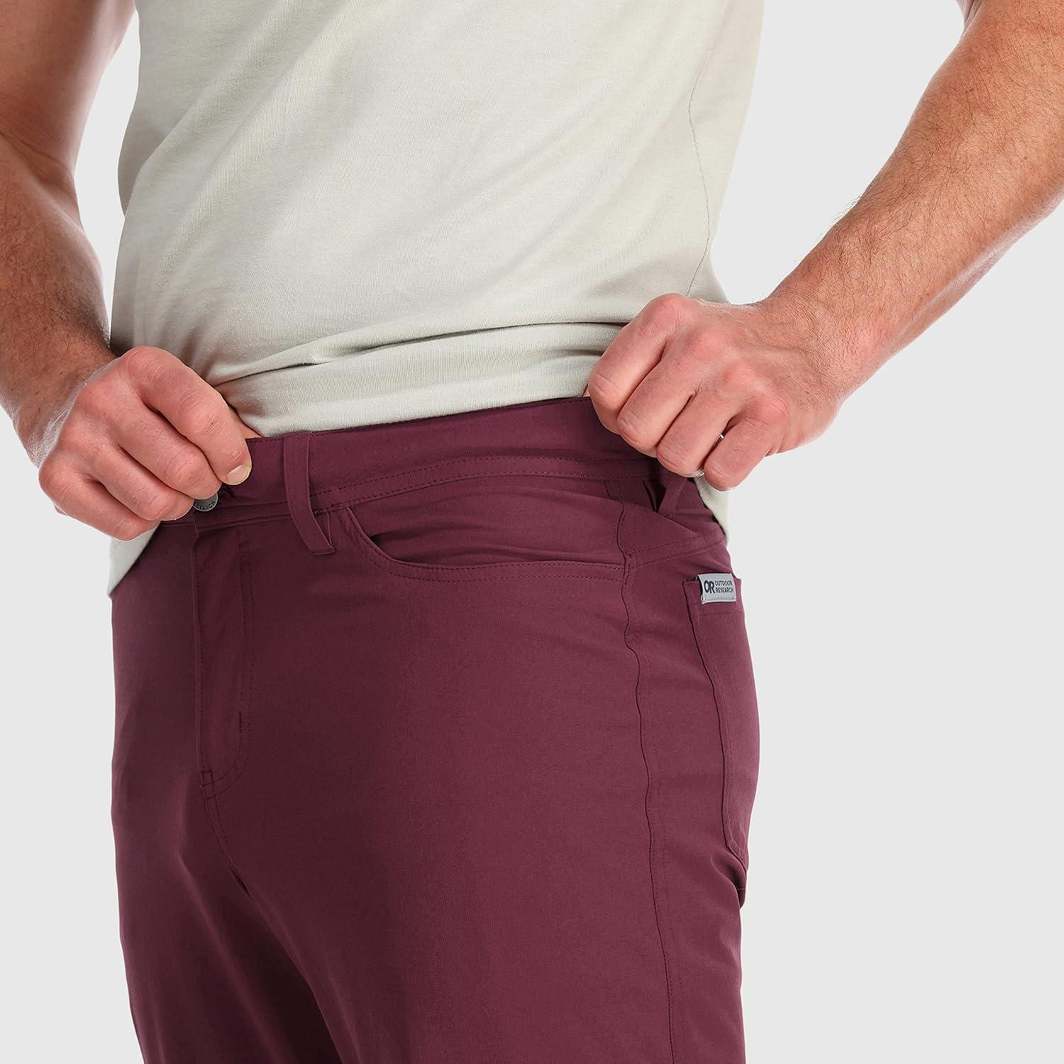imageOutdoor Research Mens Ferrosi Pants 32 Inseam Hiking Tech Pants Weather Resistant UPF 50 Sun ProtectionPewter