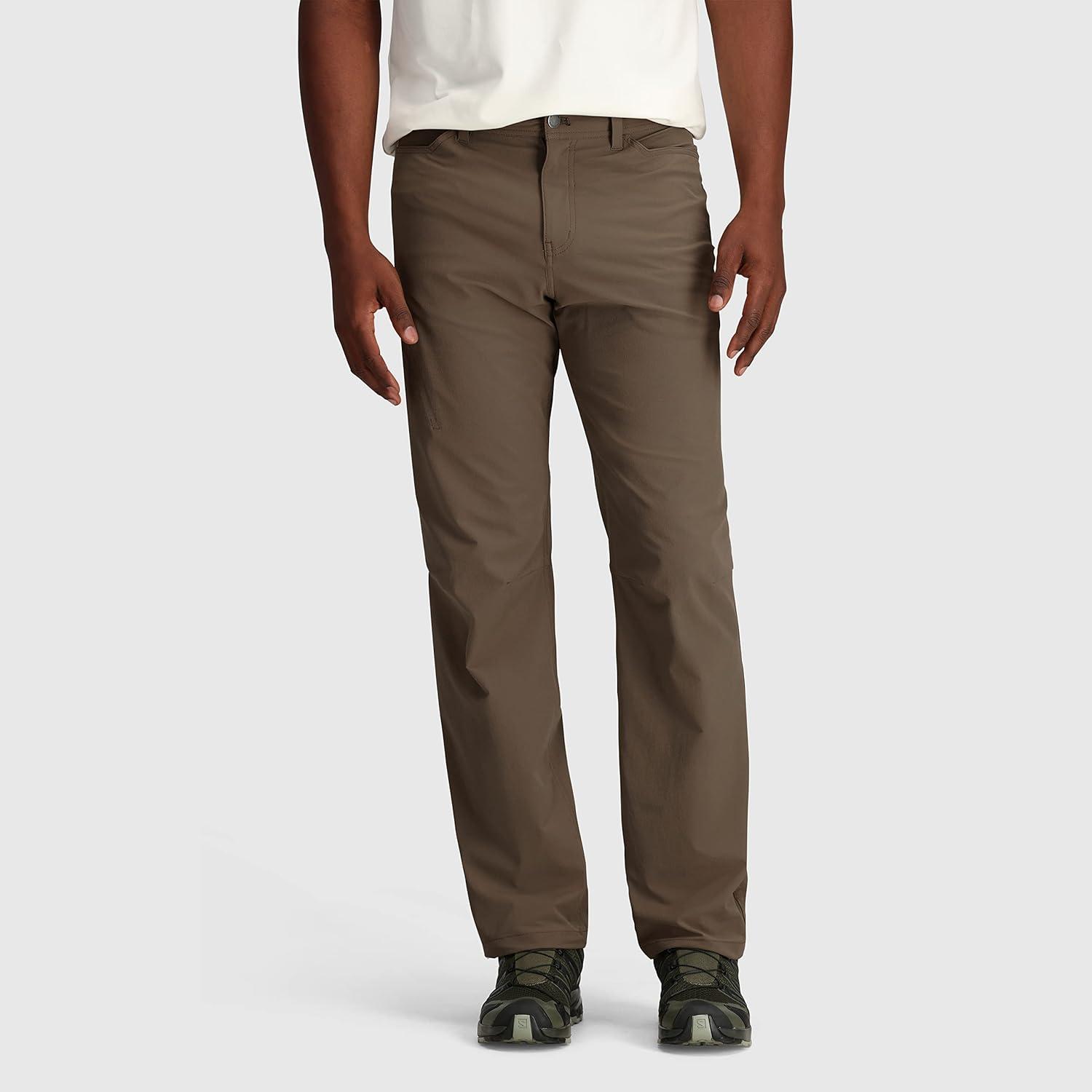 imageOutdoor Research Mens Ferrosi Pants 32 Inseam Hiking Tech Pants Weather Resistant UPF 50 Sun ProtectionSolid Morel