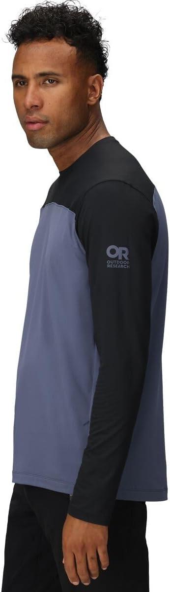imageOutdoor Research Mens Freewheel MTB Mountain Bike Long Sleeve JerseyBlackSummit