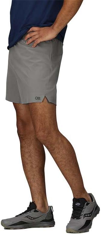 imageOutdoor Research Mens Swift Lite Lined Shorts 7 InseamPewter
