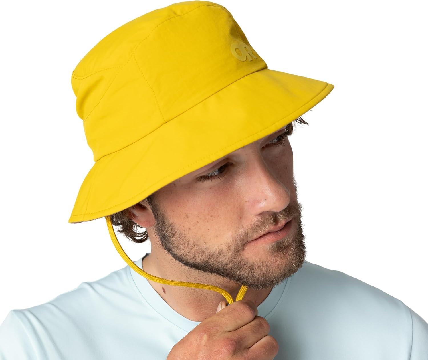 imageOutdoor Research Sun Bucket Hat UPF 50 Protection Lightweight Packable Hiking Fisherman Hat for Men amp Women Chin StrapAmber