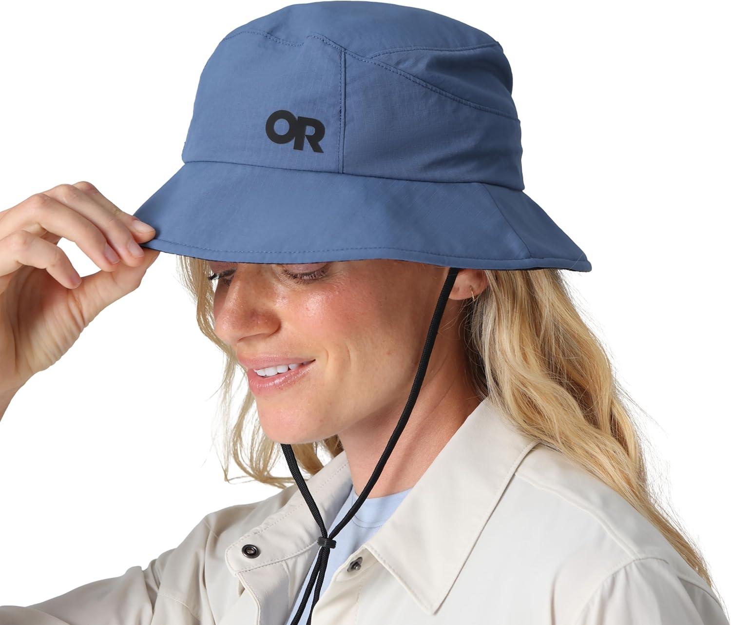 imageOutdoor Research Sun Bucket Hat UPF 50 Protection Lightweight Packable Hiking Fisherman Hat for Men amp Women Chin StrapSkyline