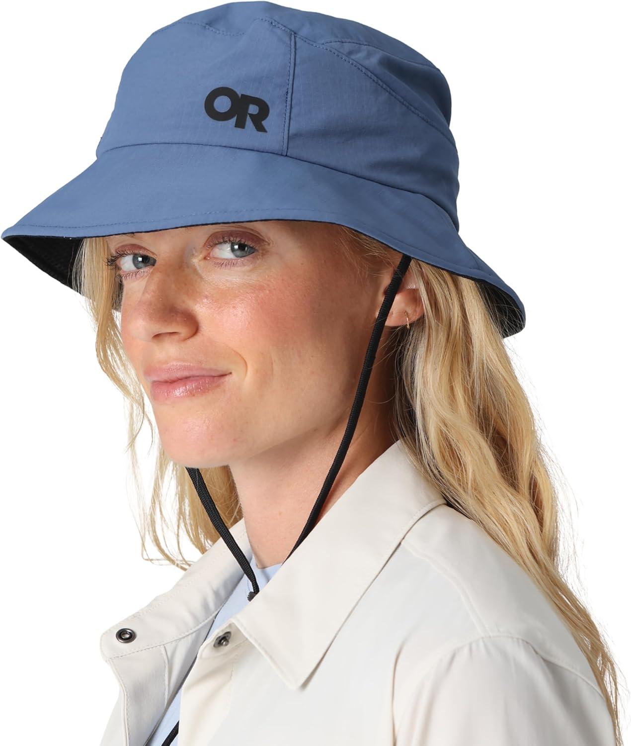 imageOutdoor Research Sun Bucket Hat UPF 50 Protection Lightweight Packable Hiking Fisherman Hat for Men amp Women Chin StrapSkyline