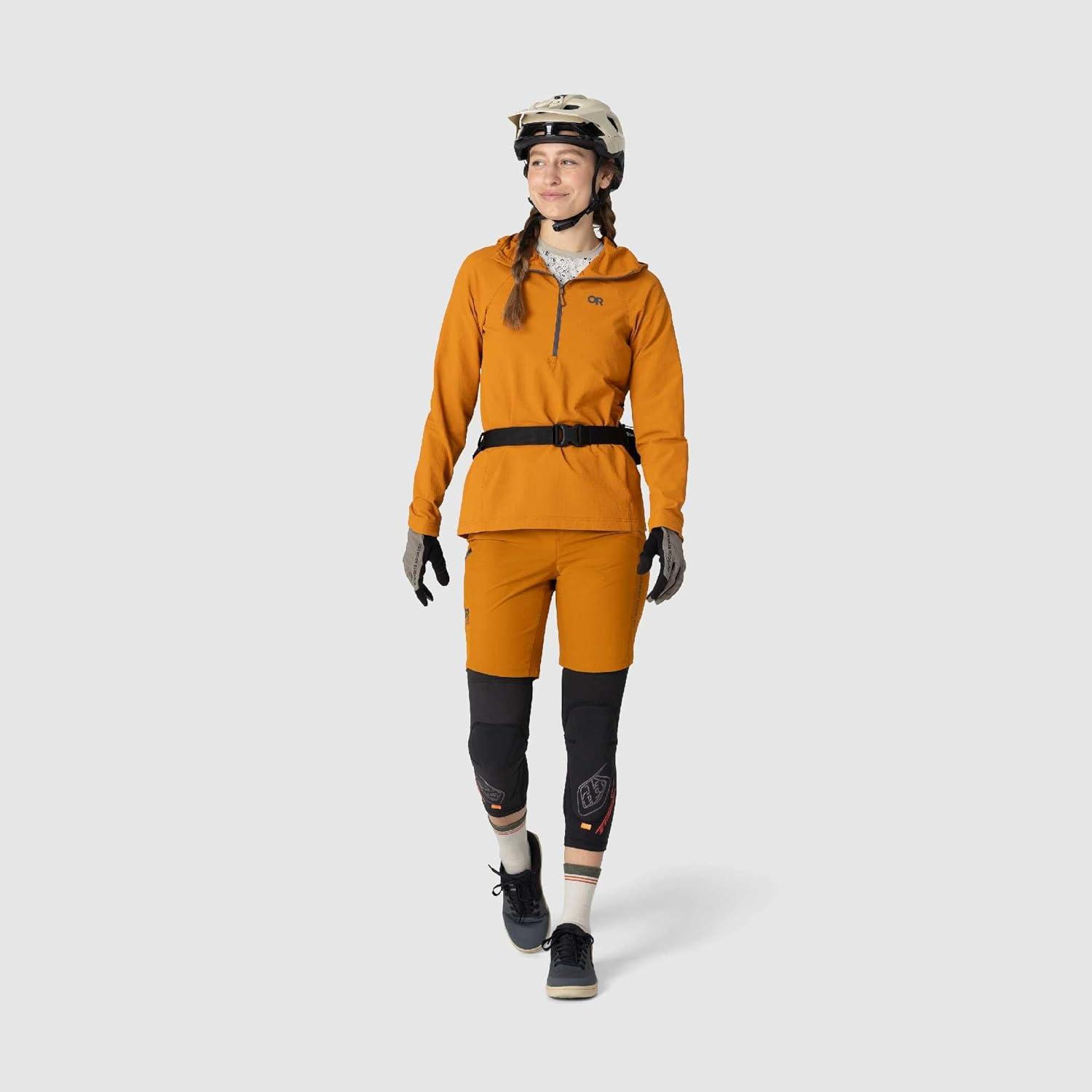 imageOutdoor Research Womens Freewheel Half Zip HoodieSedona