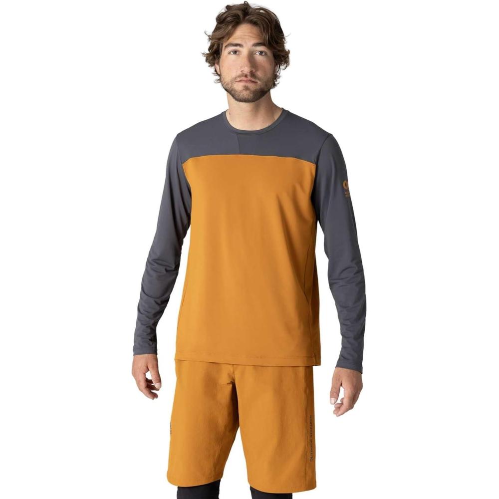 imageOutdoor Research Mens Freewheel MTB Mountain Bike Long Sleeve JerseyStormSedona