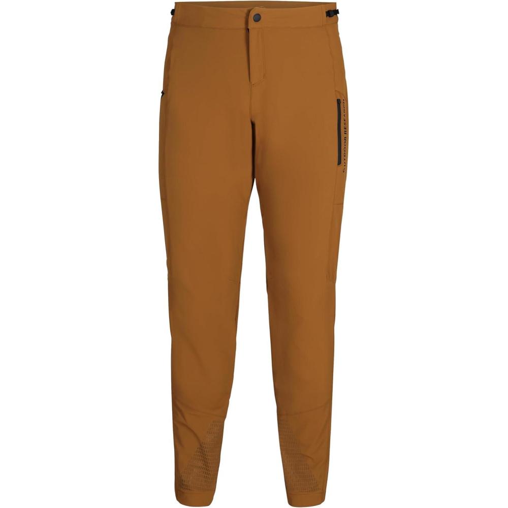 imageOutdoor Research Mens Freewheel Ride Biking Pants  Water Wind Abrasion Resistant Quick Drying UPF 50 Trim FitBronze
