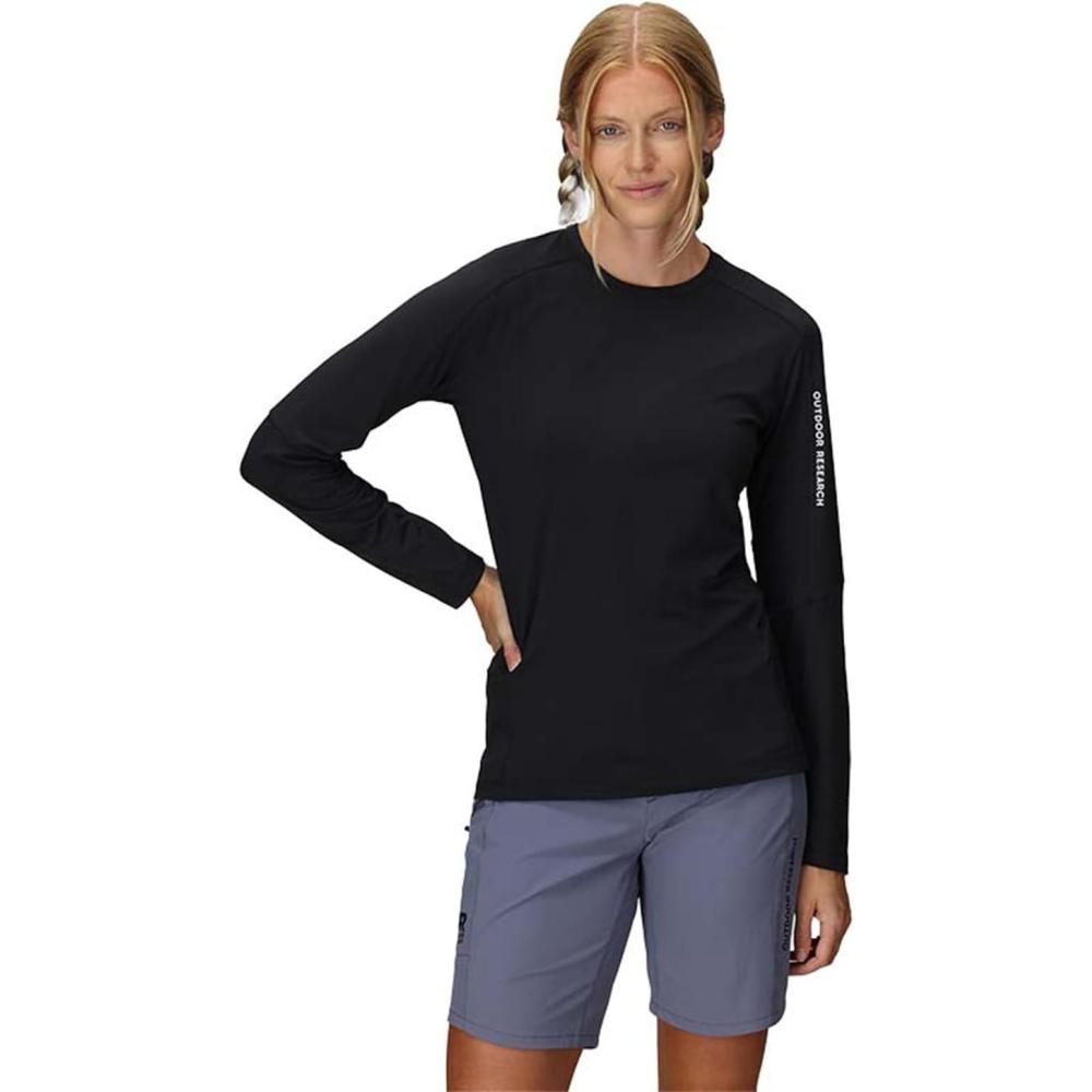 imageOutdoor Research Womens Freewheel MTB Mountain Bike Long Sleeve JerseyBlack