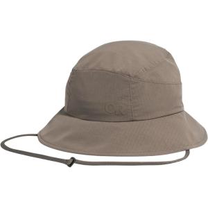 Outdoor Research Sun Bucket Hat | UPF 50+ Protection, Lightweight Packable Hiking Fisherman Hat for Men & Women, Chin Strap(Gravel)