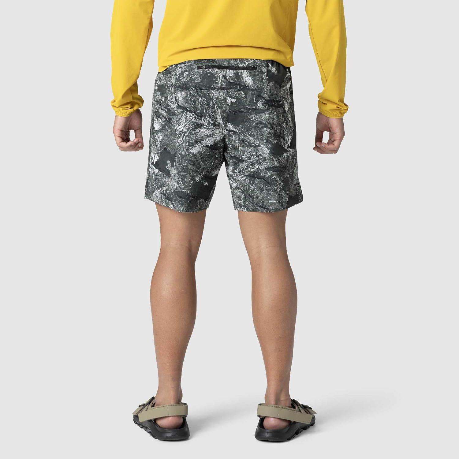 imageMens Swift Lite Lined 7 Shorts by Outdoor ResearchMalachite Baker Print