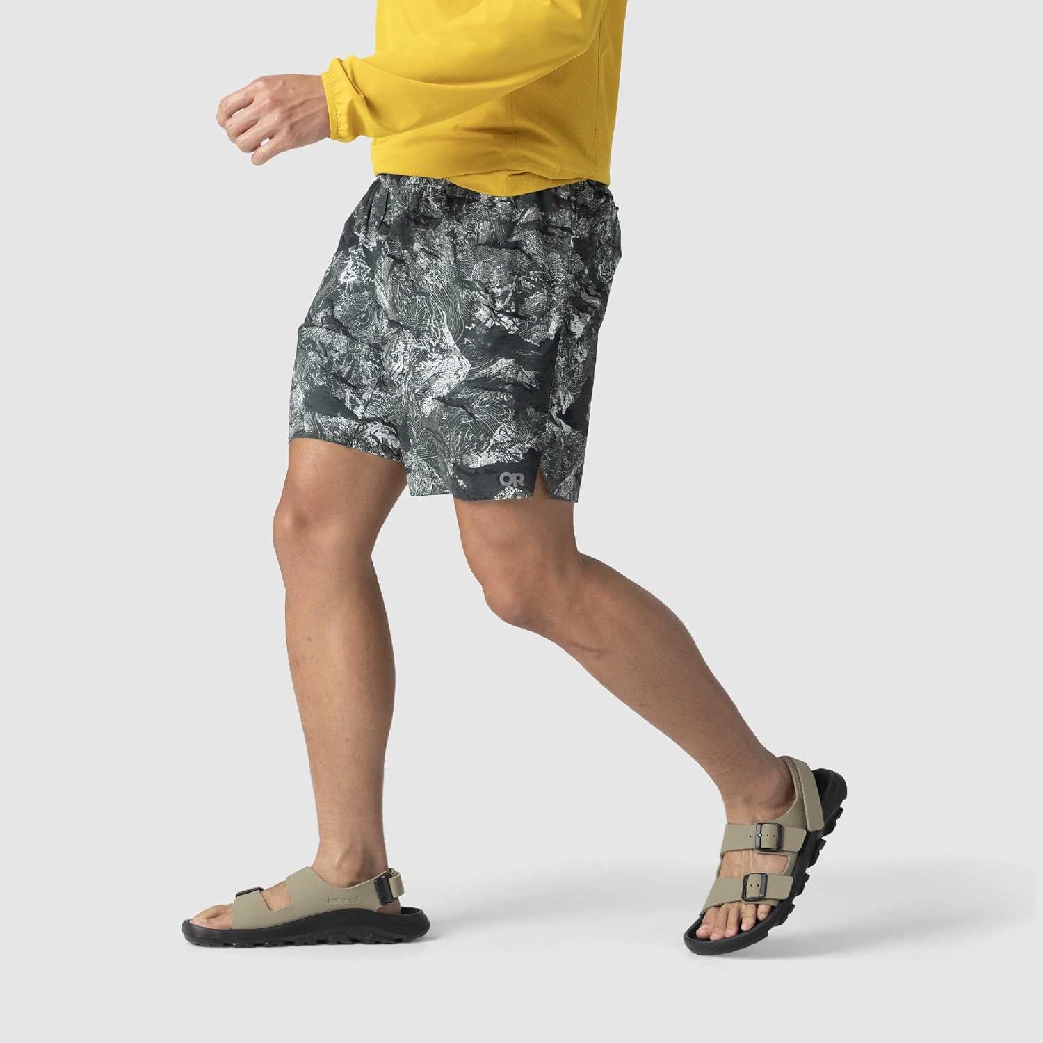 imageMens Swift Lite Lined 7 Shorts by Outdoor ResearchMalachite Baker Print