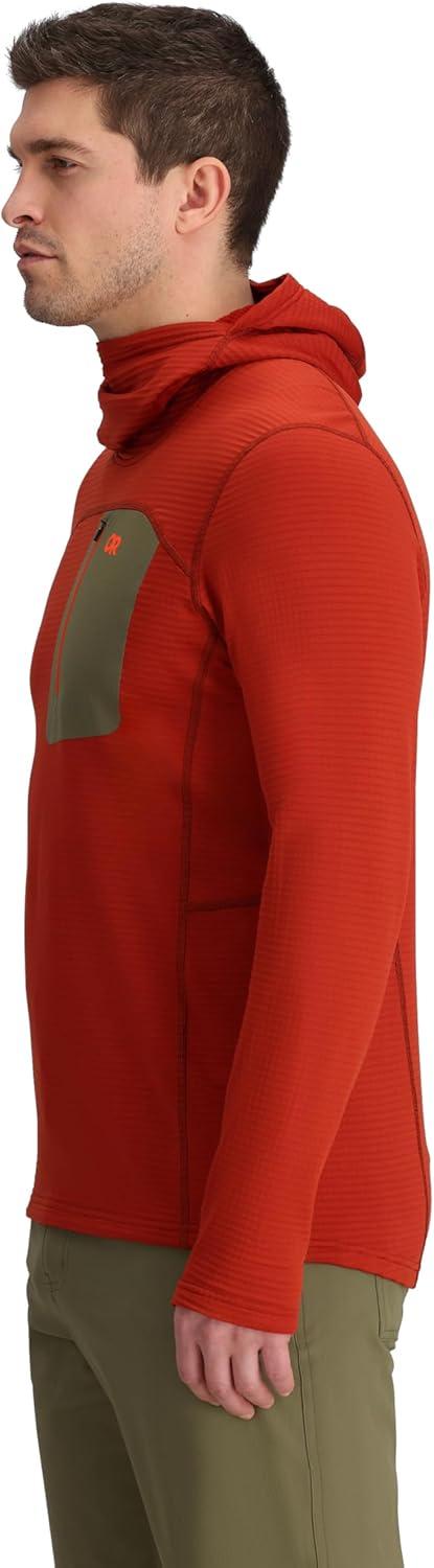 imageOutdoor Research Mens Vigor Grid Fleece Pullover HoodieJupiter