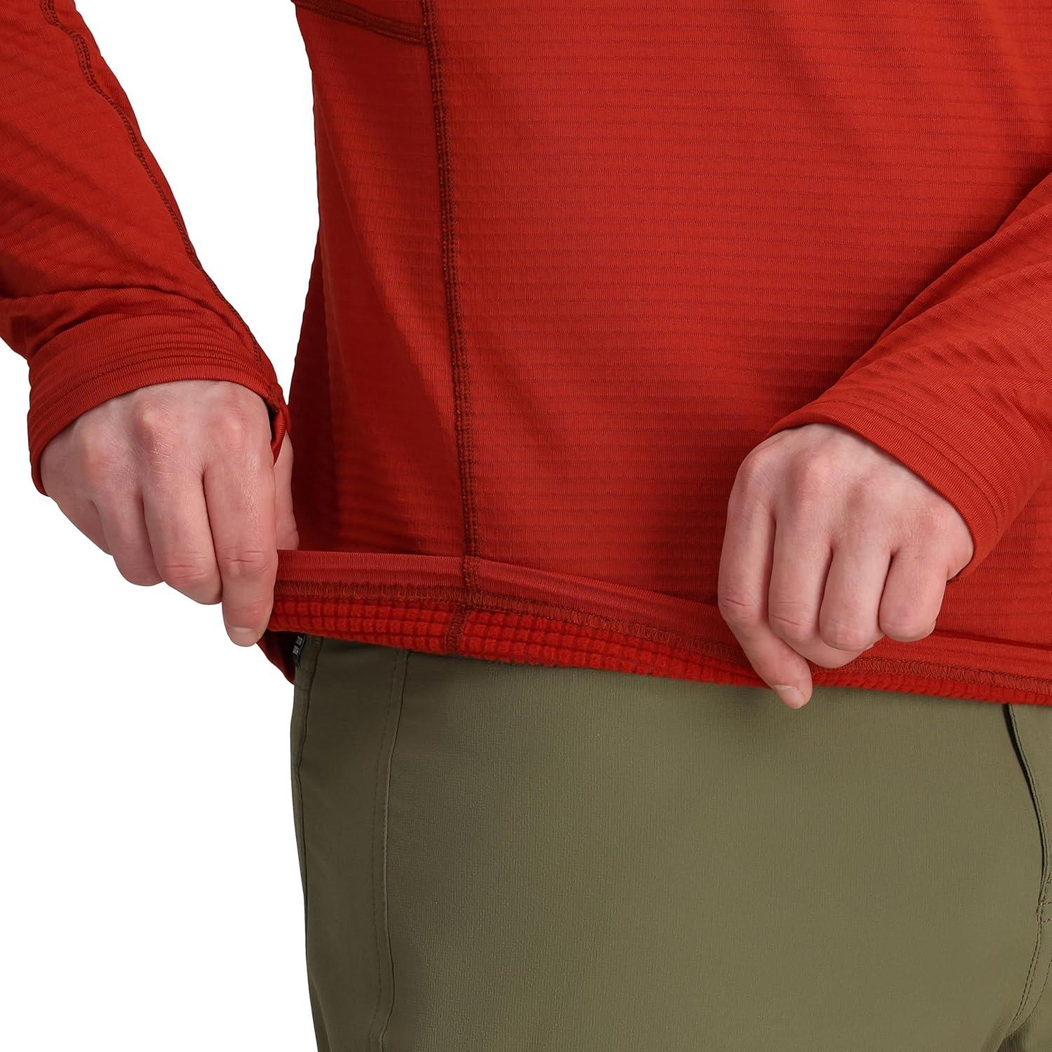 imageOutdoor Research Mens Vigor Grid Fleece Pullover HoodieJupiter