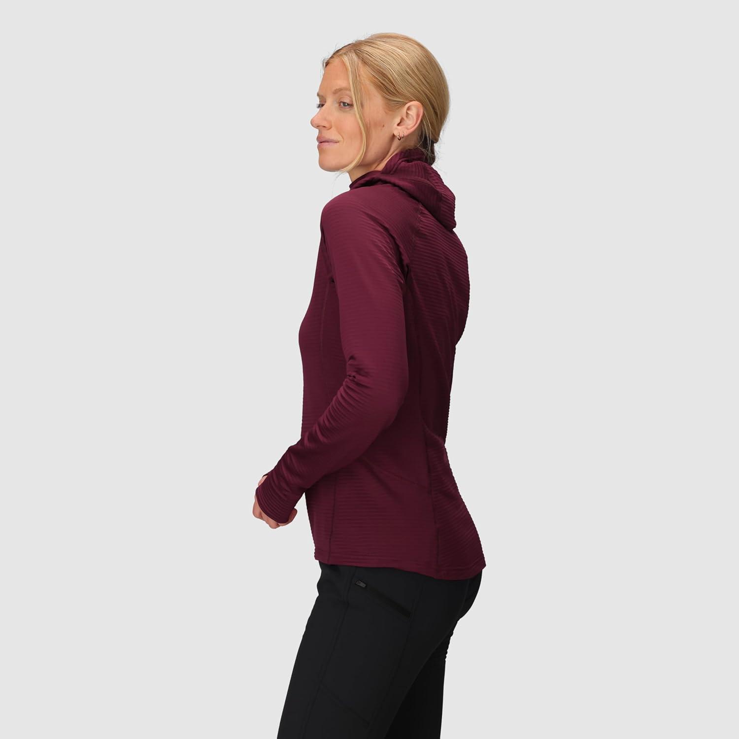 imageOutdoor Research Mens Vigor Grid Fleece Pullover HoodieWinterberry