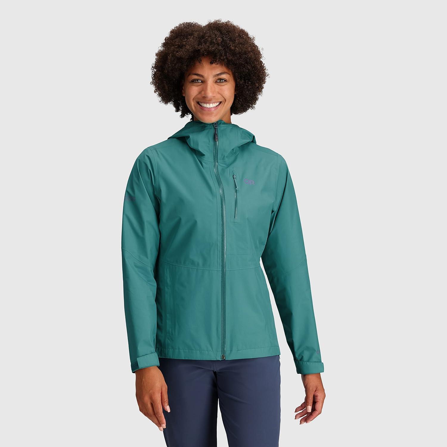 imageOutdoor Research Womens Aspire II Jacket Water amp Windproof Outdoor JacketTropical