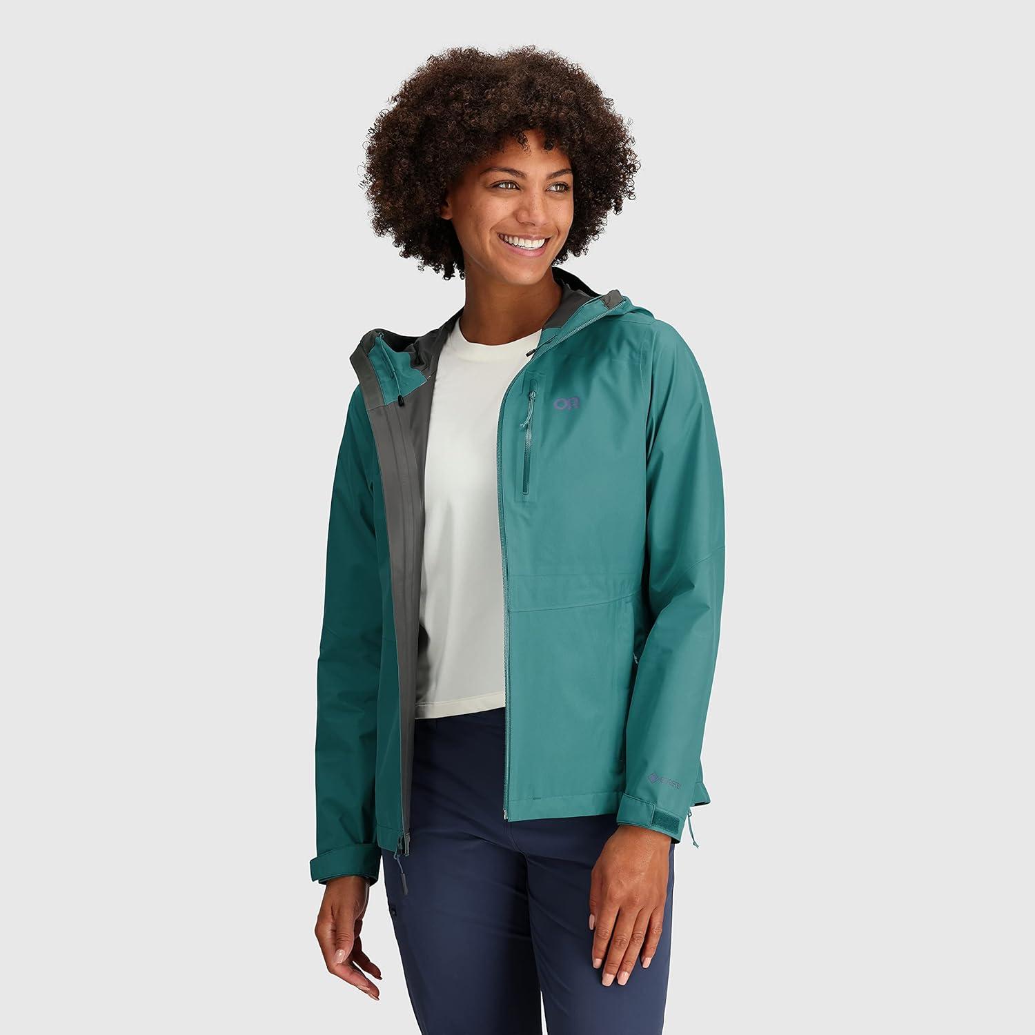 imageOutdoor Research Womens Aspire II Jacket Water amp Windproof Outdoor JacketTropical