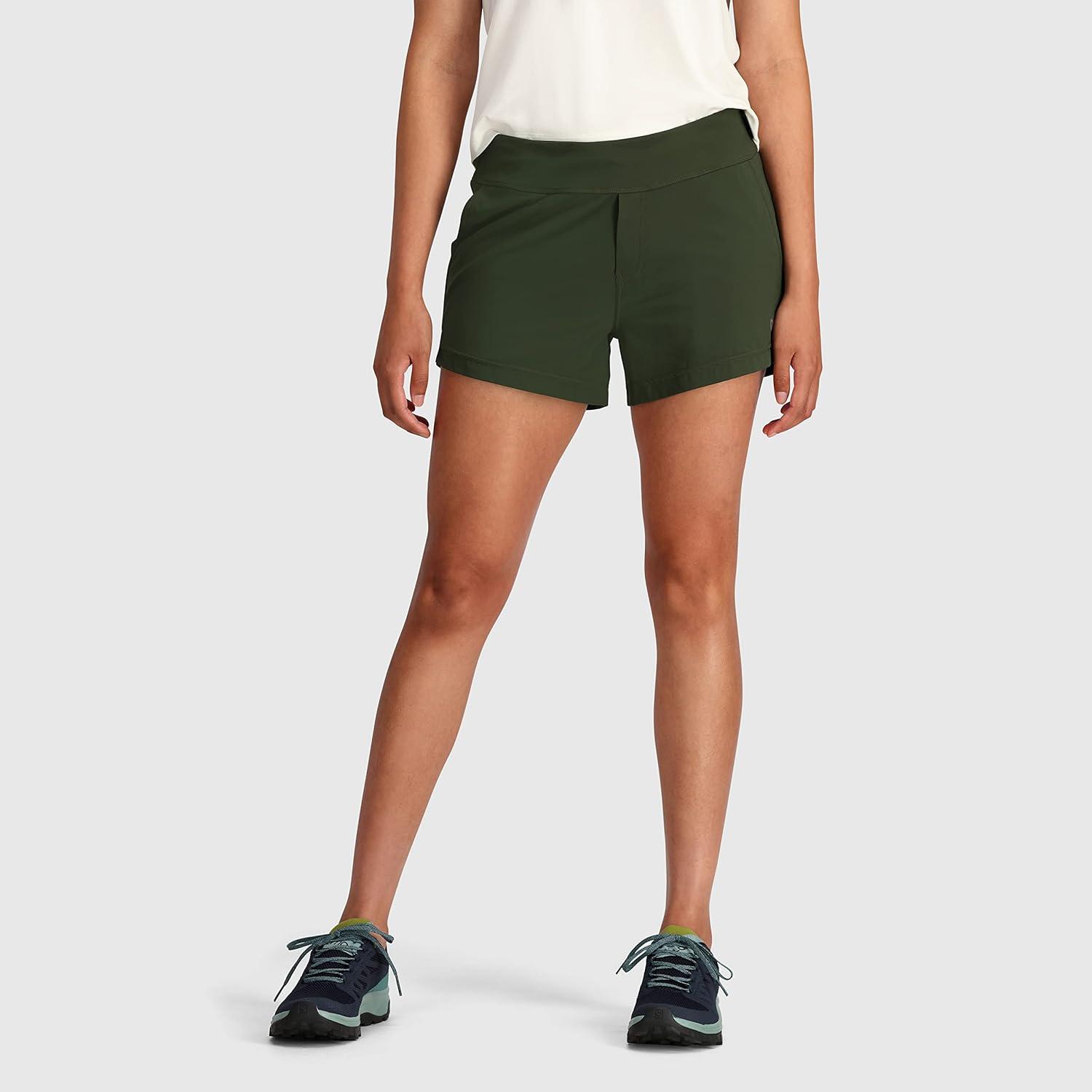 imageOutdoor Research Womens Astro Shorts 35 Inseam Stretch Shorts for WomenVerde