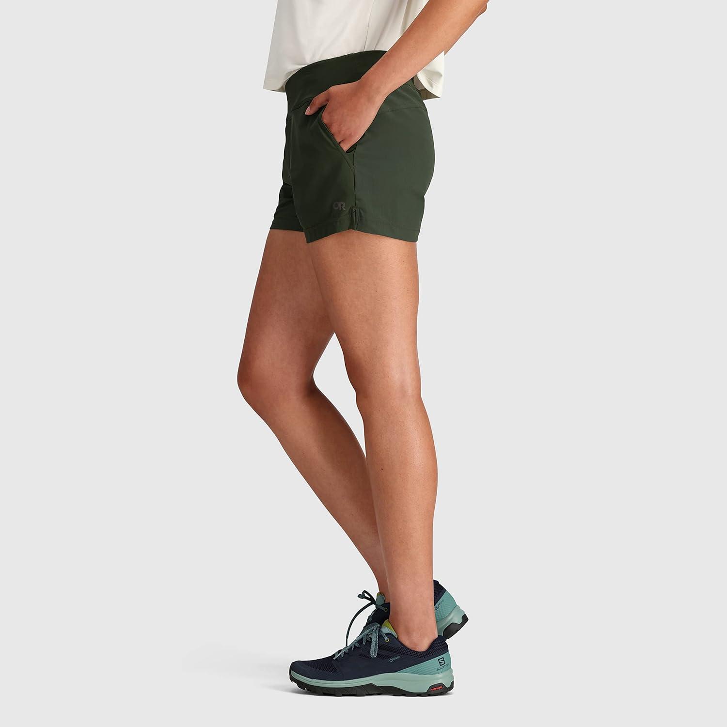 imageOutdoor Research Womens Astro Shorts 35 Inseam Stretch Shorts for WomenVerde