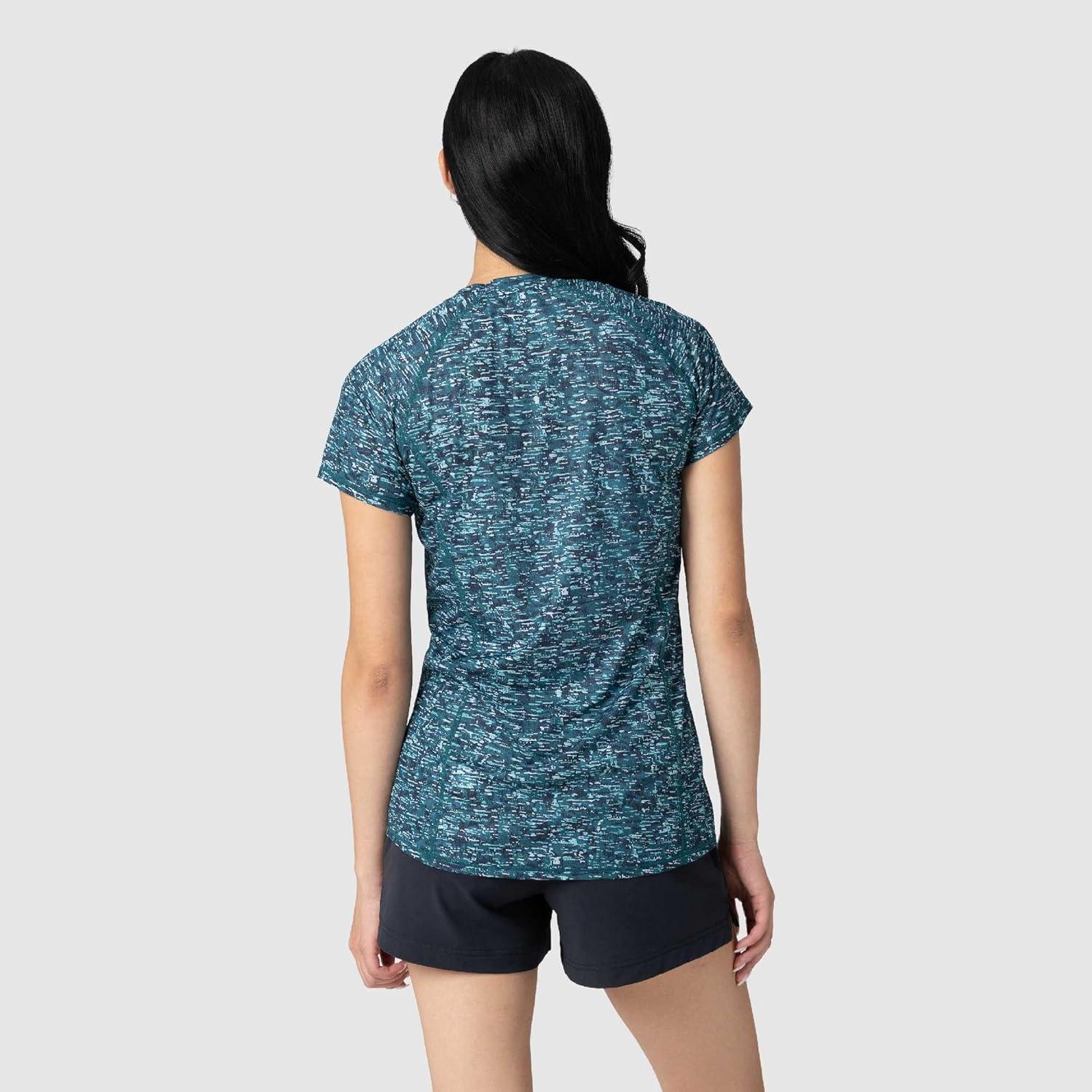 imageOutdoor Research Womens Echo TShirtMallard Traverse Print