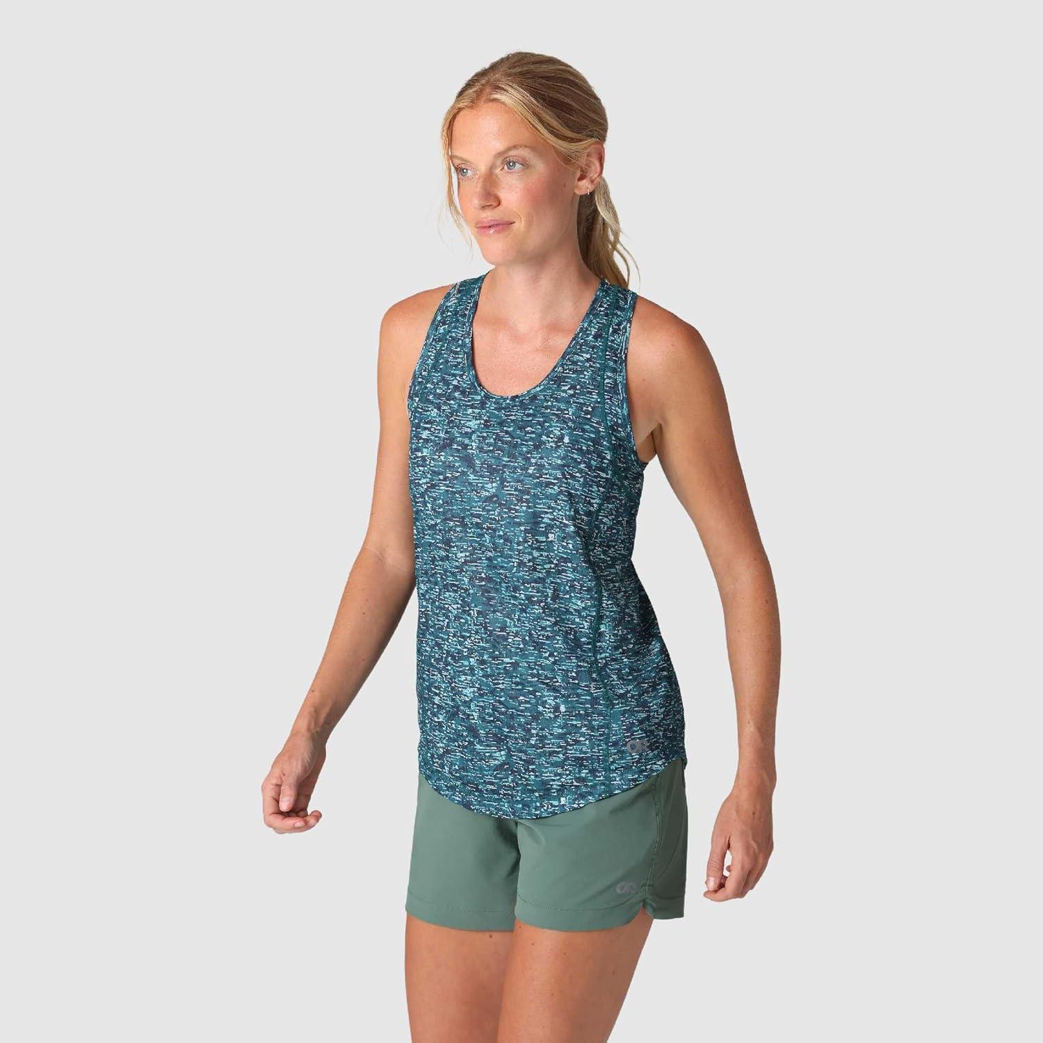 imageOutdoor Research Womens Echo TankMallard Traverse Print