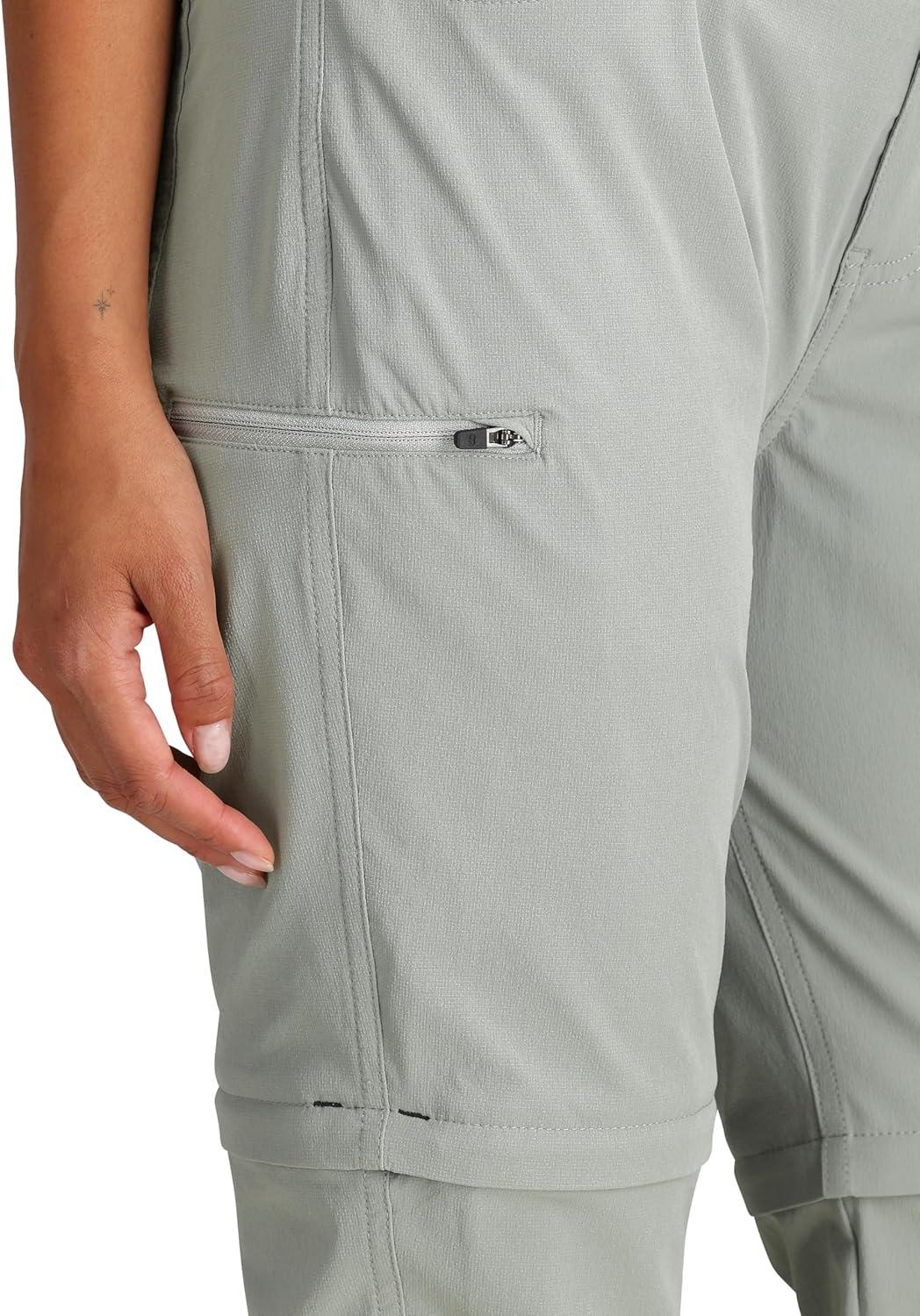 imageOutdoor Research Womens Ferrosi Convertible PantRegularLight Pewter