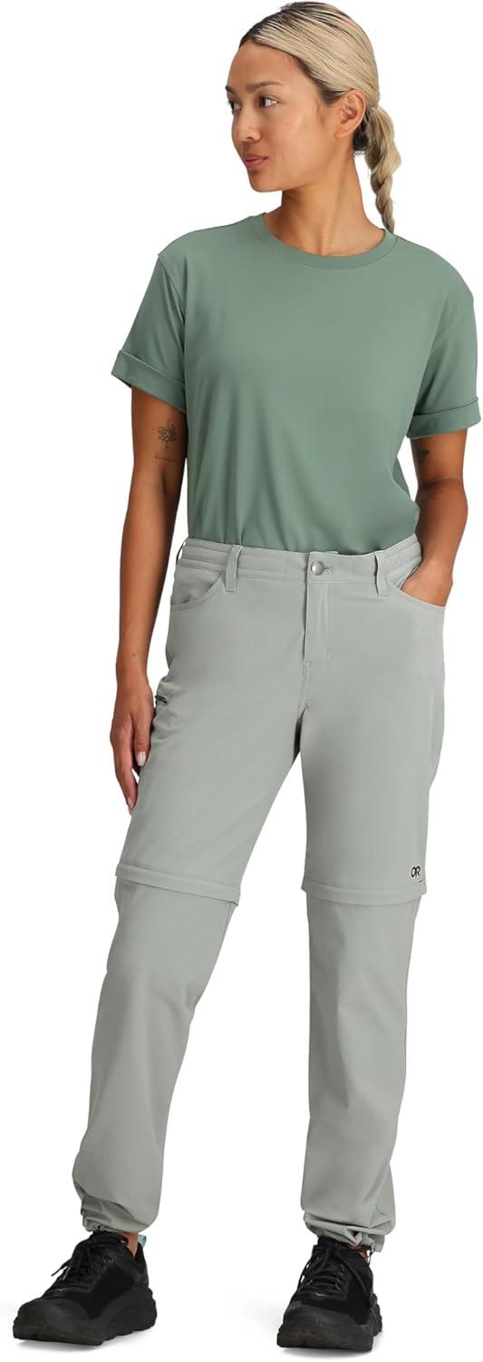 imageOutdoor Research Womens Ferrosi Convertible PantRegularLight Pewter