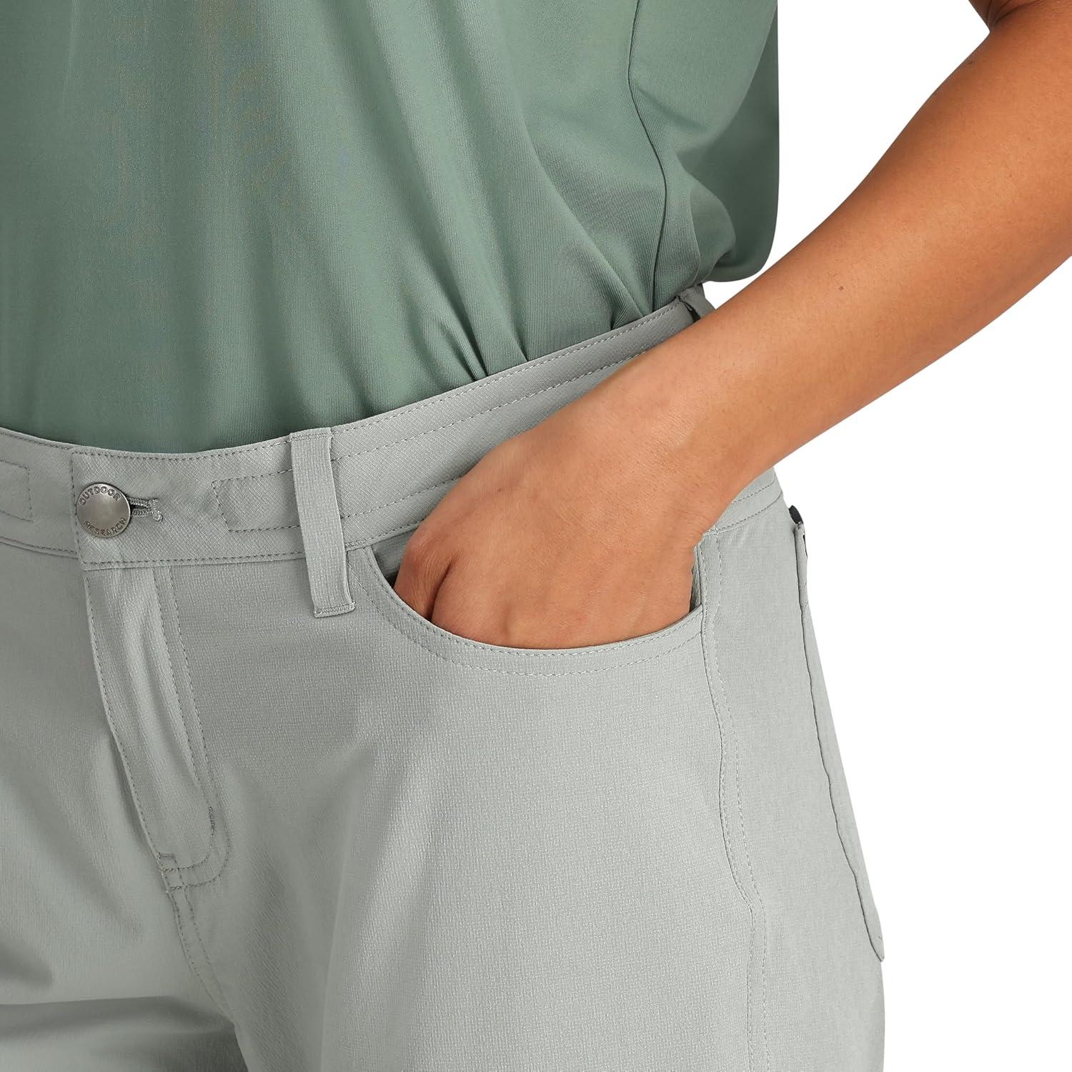 imageOutdoor Research Womens Ferrosi Convertible PantRegularLight Pewter