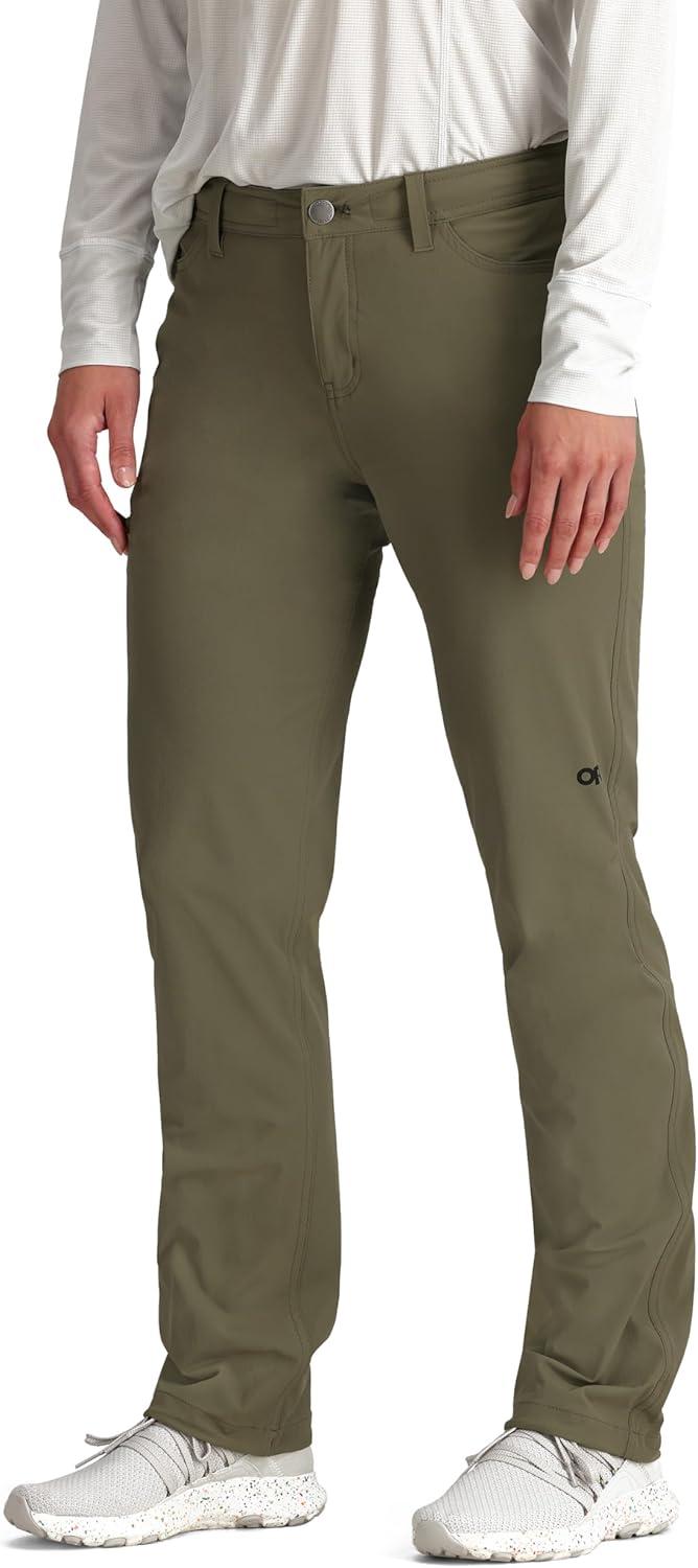 imageOutdoor Research Womens Ferrosi Pants Short Inseam Ranger Green 12