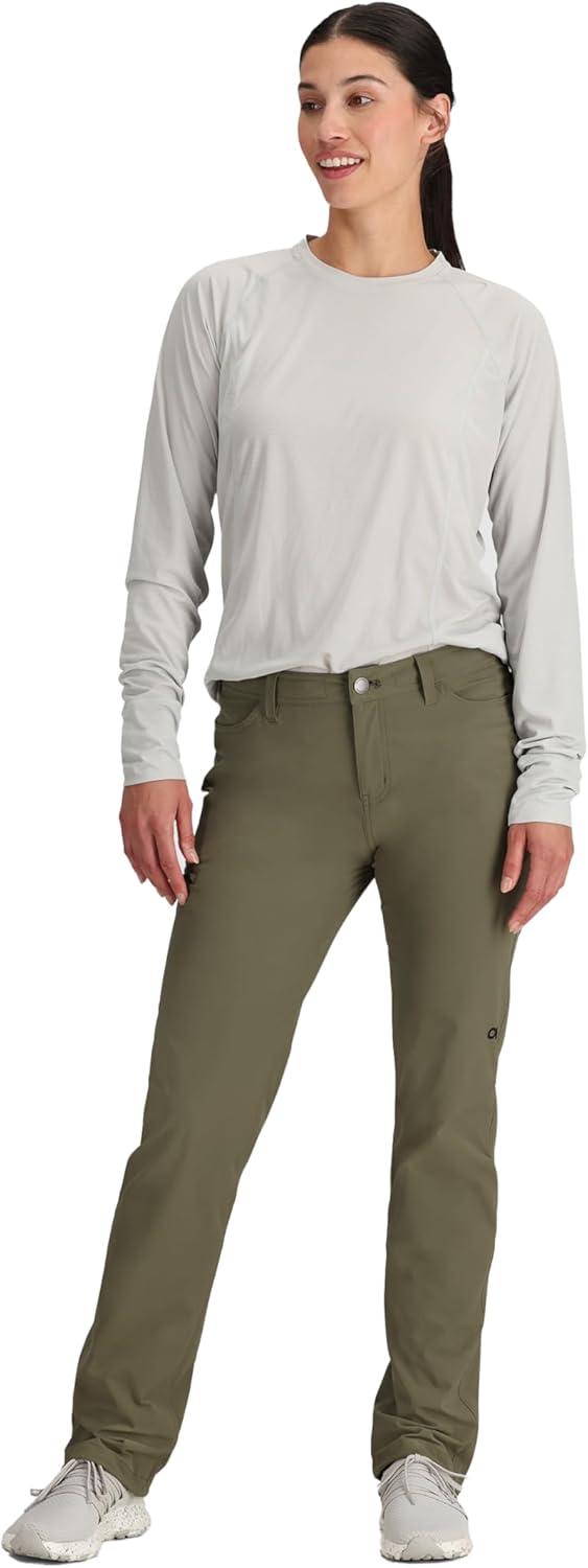 imageOutdoor Research Womens Ferrosi Pants Short Inseam Ranger Green 12