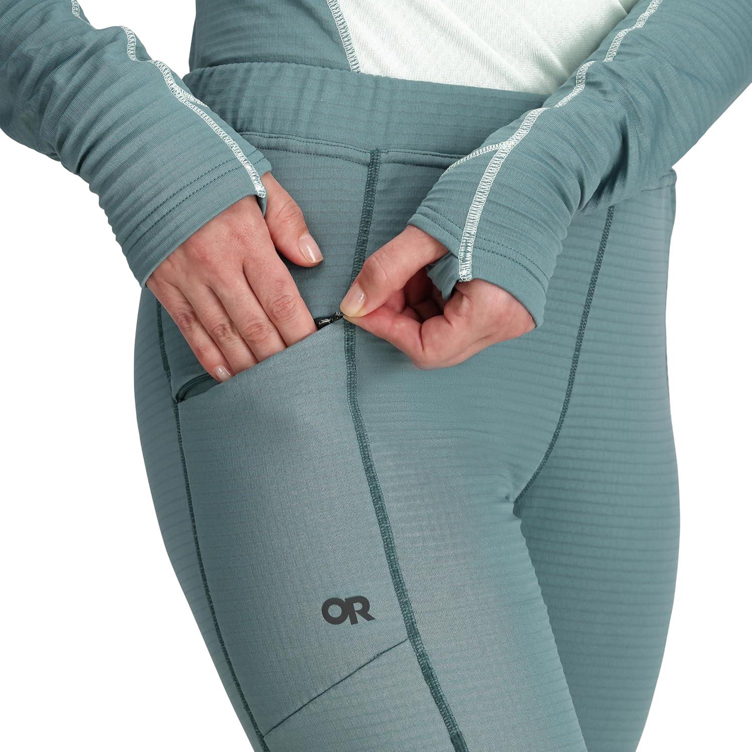 imageOutdoor Research Womens Vigor Grid Fleece BottomsNeptune