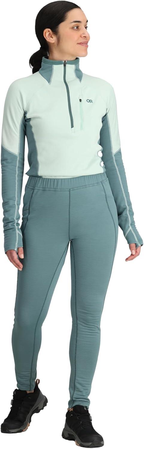 imageOutdoor Research Womens Vigor Grid Fleece BottomsNeptune