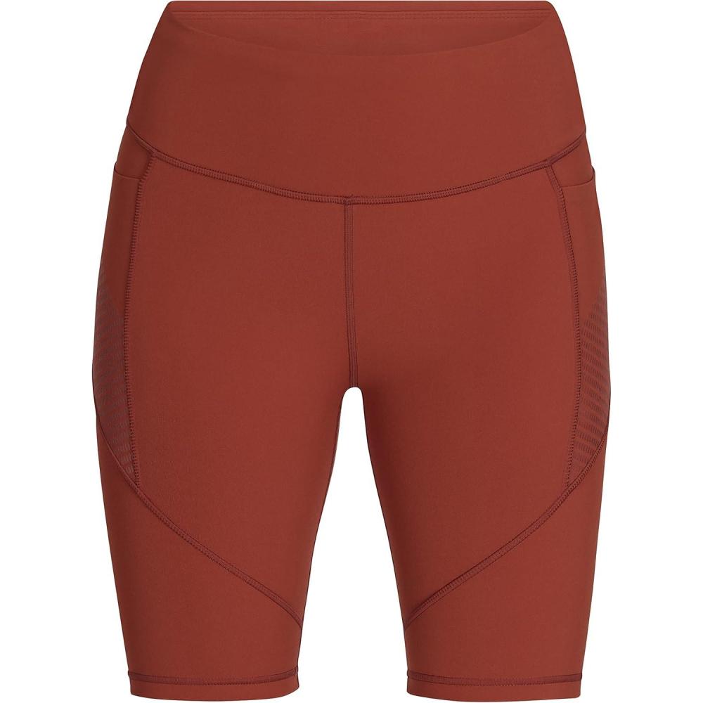 imageOutdoor Research Womens AdVantage Shorts 10 Inseam  High Waist Bike ShortsBrick