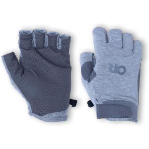 Outdoor Research ActiveIce Chroma Sun Gloves | UV Protection Hand Gloves for Men & Women, UPF 50+, Breathable Fabric(Grey Heather)