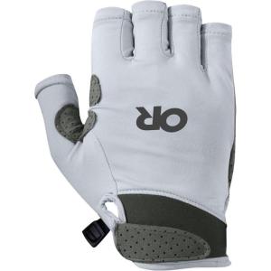 Outdoor Research ActiveIce Chroma Sun Gloves | UV Protection Hand Gloves for Men & Women, UPF 50+, Breathable Fabric(Titanium Grey)