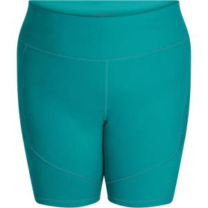 Outdoor Research Women’s Ad-Vantage Shorts, 10” Inseam – High Waist Bike Shorts(Deep Lake)